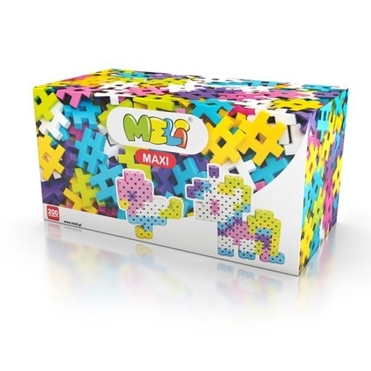 Meli, Maxi, klocki, 200 elementów