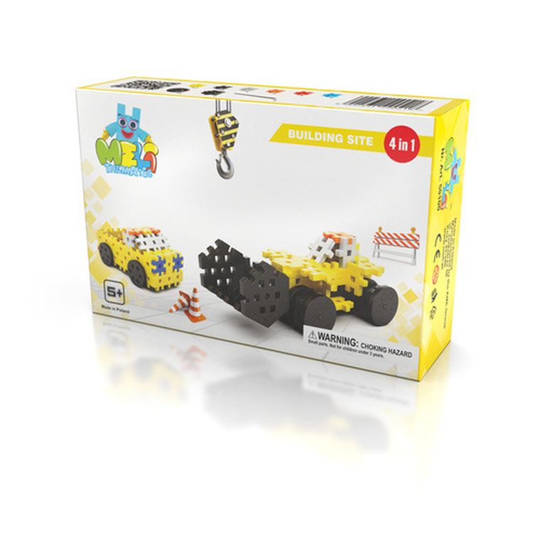 Meli, Thematic, budowa, klocki konstrukcyjne, 124 elementy