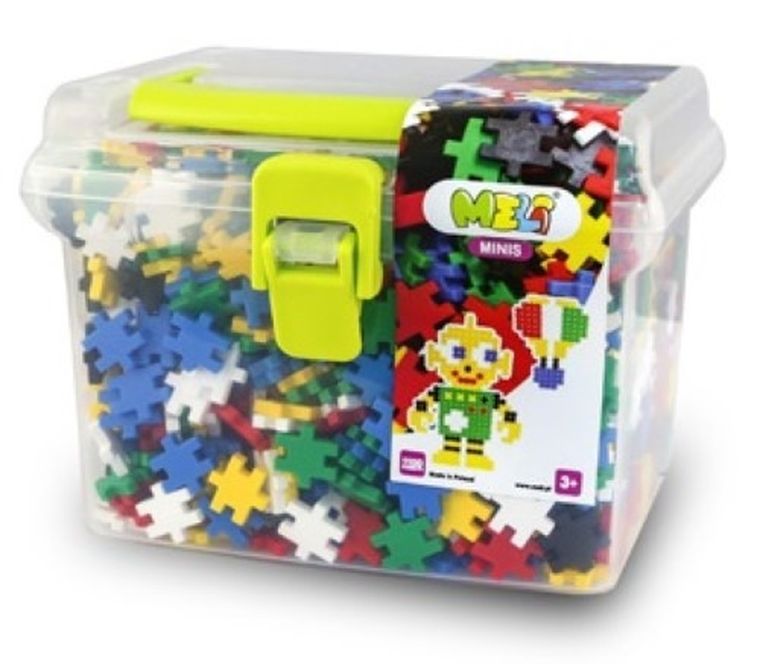 Meli, Travel Box, klocki, 1100 elementów