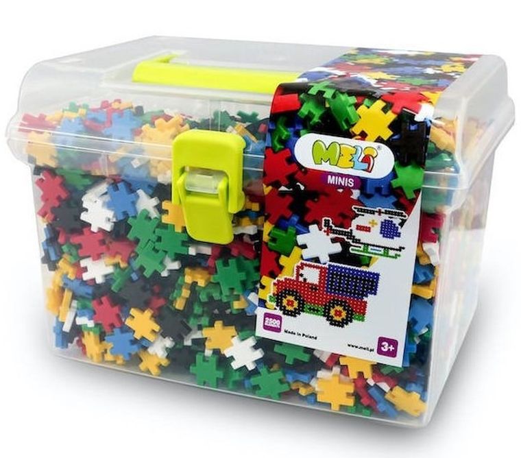 Meli, Travel Box, Minis, klocki, 2500 elementów