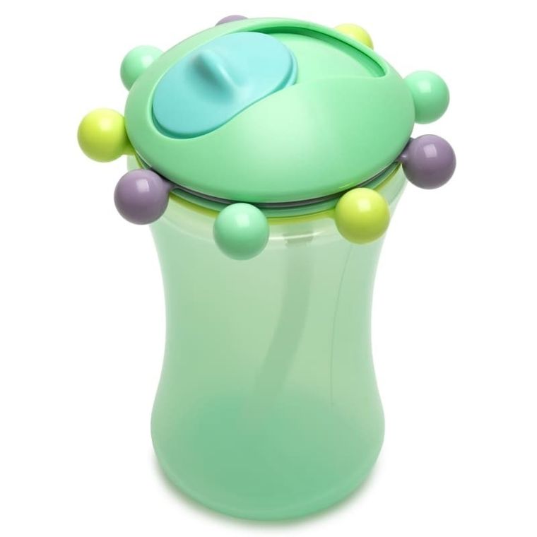 Melii, sensoryczny bidon ze słomką, miętowy