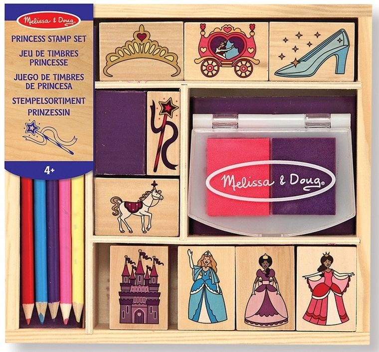Melissa & Doug, Księżniczki, pieczątki