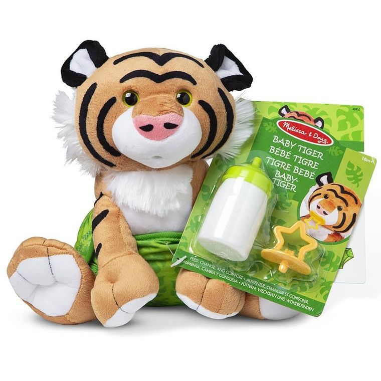 Melissa & Doug, maskotka do karmienia, tygrys