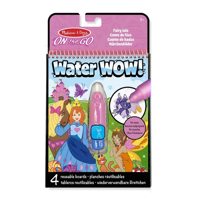 Melissa & Doug, Water Wow! kolorowanka wodna, Świat Bajek