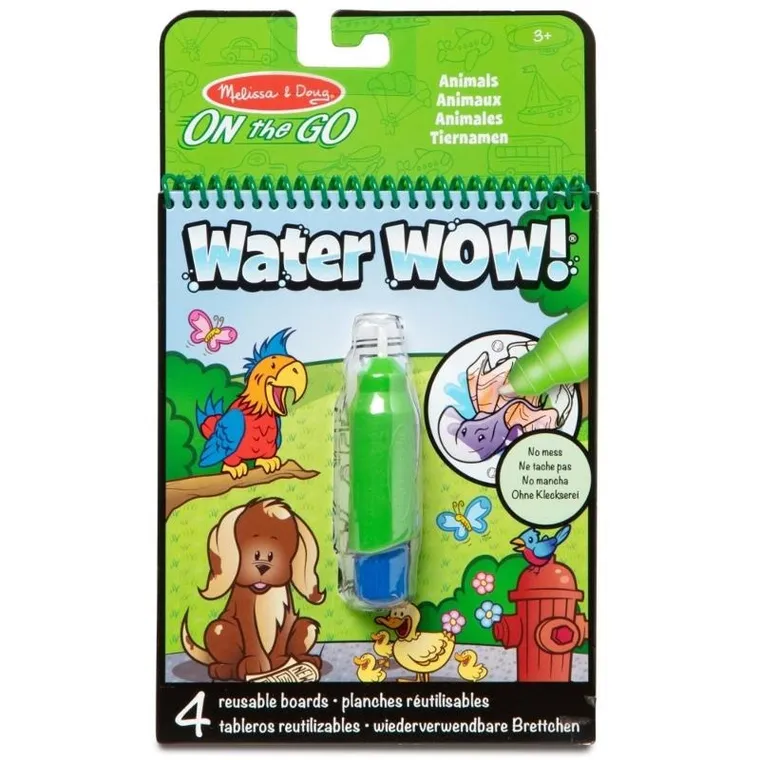 Melissa & Doug, Water Wow! kolorowanka wodna, Zwierzęta