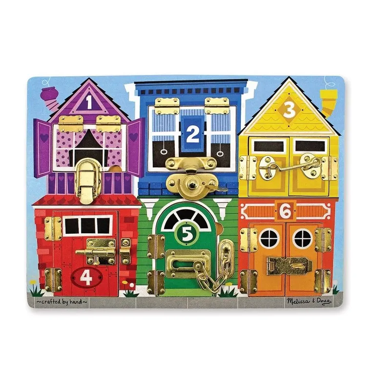 Melissa & Doug, Zatrzaski, zabawka manualna