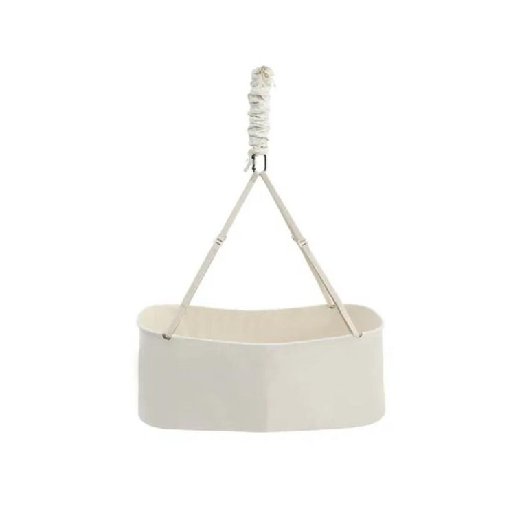 Membantu, bujane łóżeczko dla dzieci, beżowe