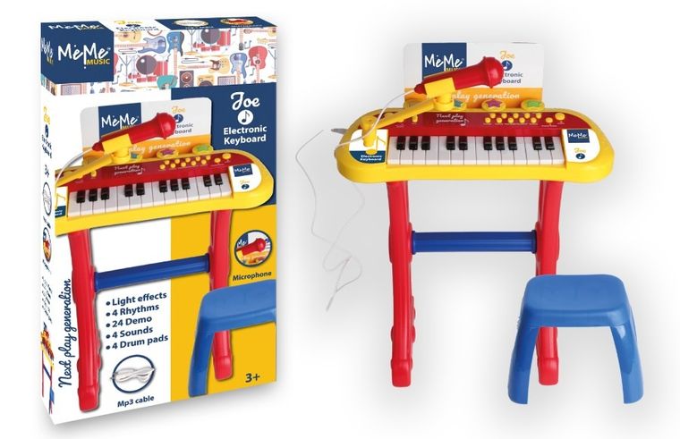 MeMe, elektroniczny keyboard, 24 kalwisze