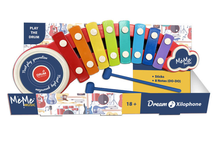 MeMe, ksylofon, cymbałki, 8 tonowe