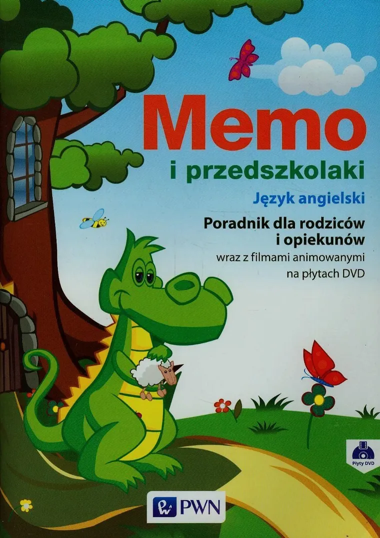Memo i przedszkolaki. Język angielski. Poradnik dla rodziców i opiekunów + DVD