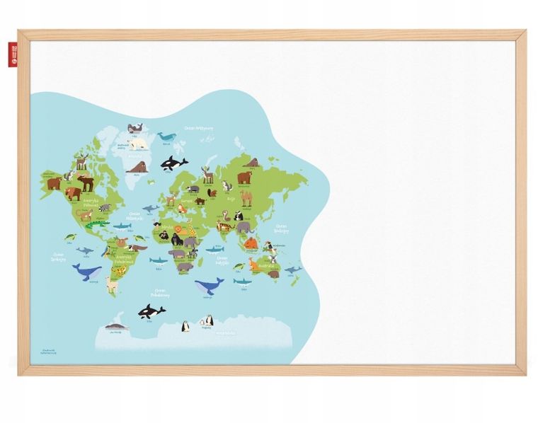 Memobe, Animal adventure! tablica edukacyjna, 60-40 cm