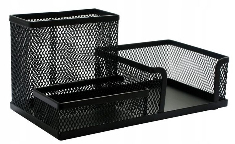 MemoBe, przybornik wielofunkcyjny, metalowy, czarny