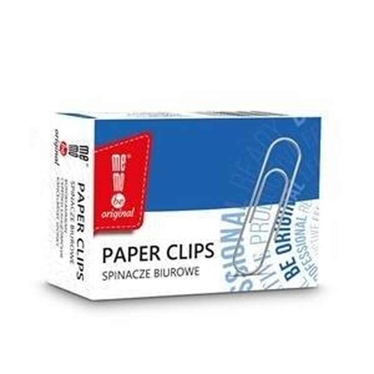 MemoBe, spinacze biurowe, 50 mm, 100 szt.