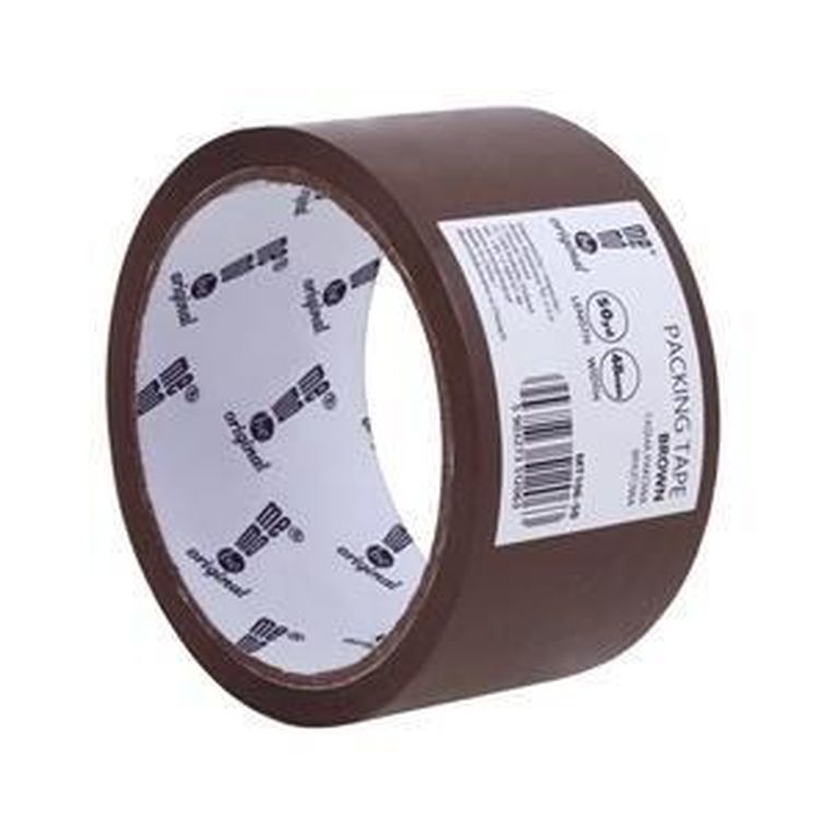 MemoBe, taśma pakowa, brązowa, 48 mm x 45 m