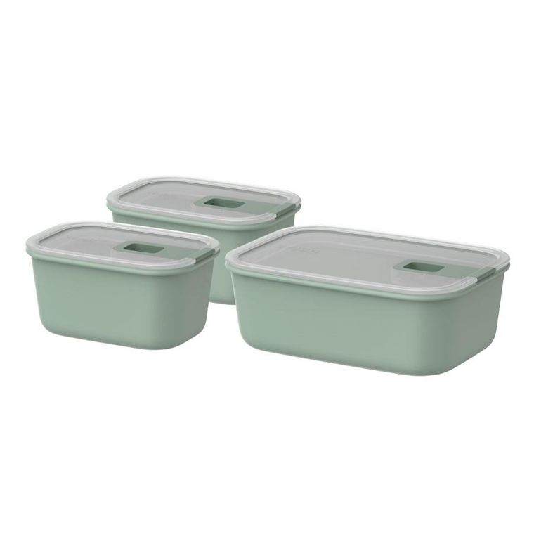 Mepa, EasyClip 2.0, zestaw trzech pojemników, 2-450 ml, 1000 ml