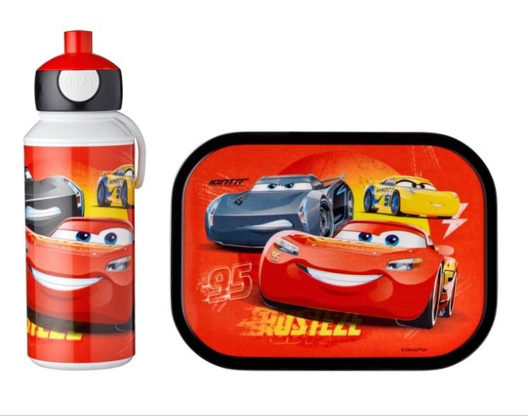 Mepal, Campus, Auta, lunchbox z bidonem, zestaw