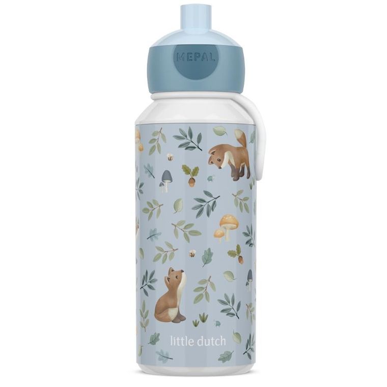 Mepal, Campus, Forest Friends, butelka dla dzieci pop-up, 400 ml