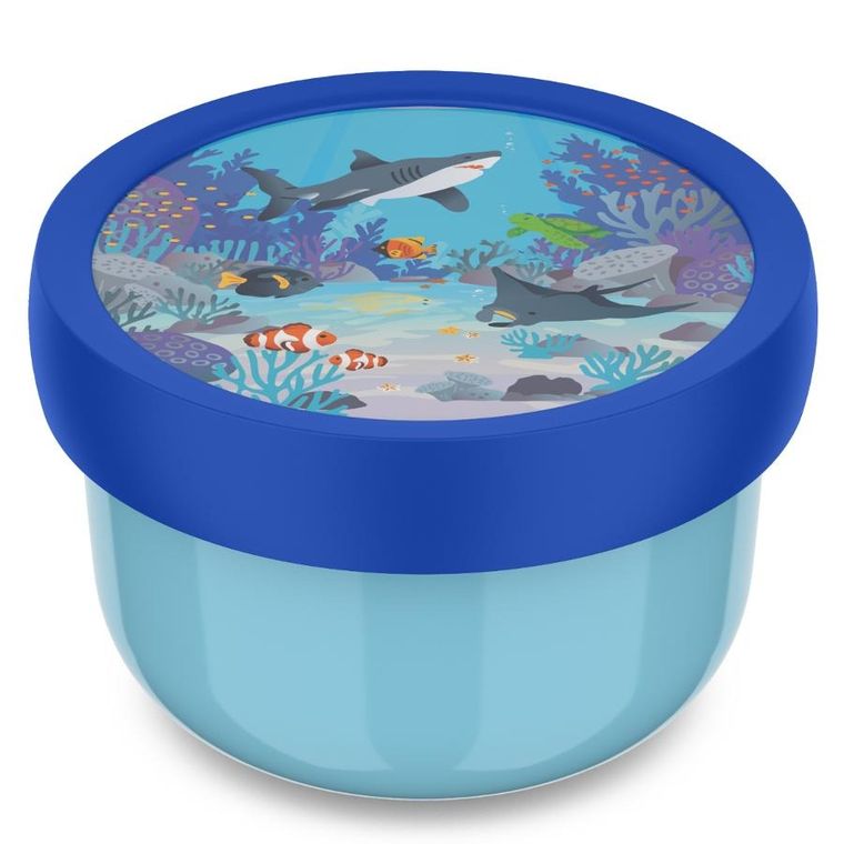 Mepal, Campus, Fruit Box, pudełko na owoce, Tropical Ocean, 300 ml