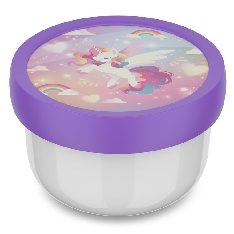 Mepal, Campus, Fruit Box, pudełko na owoce, Unicorn Glow, 300 ml