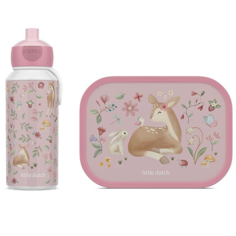 Mepal, Campus, lunchbox z bidonem, zestaw, Fairy Garden