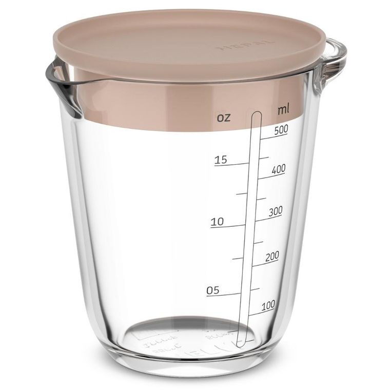Mepal, Chef It, dzbanek z miarką i pokrywką, Chalk, 500 ml
