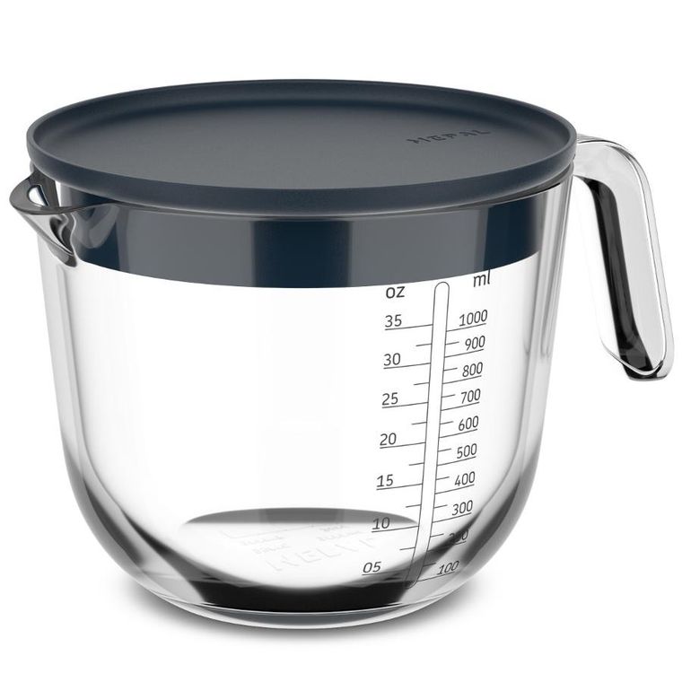 Mepal, Chef It, dzbanek z miarką i pokrywką, Navy, 1000 ml