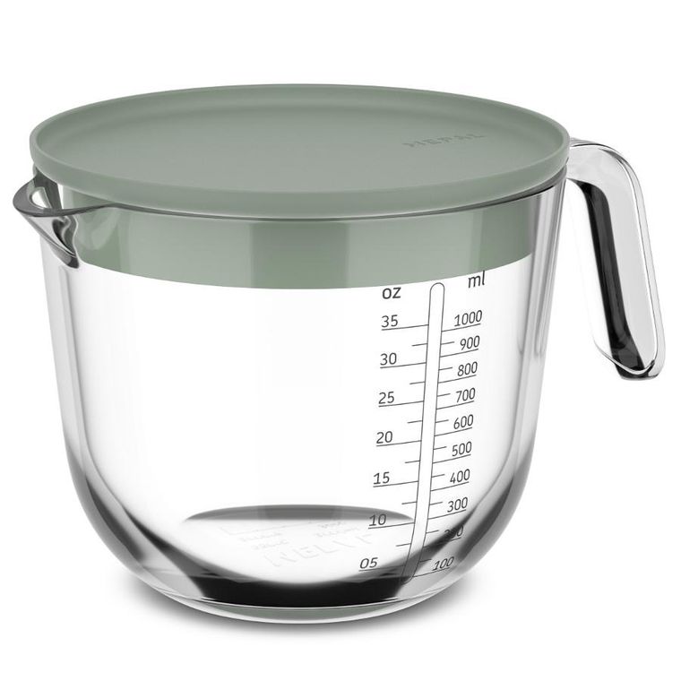 Mepal, Chef It, dzbanek z miarką i pokrywką, Nordic Sage, 1000 ml