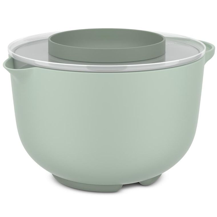 Mepal, Chef It, miska do miksowania z pokrywą odporną na rozchlapywanie, Nordic Sage, 3000 ml