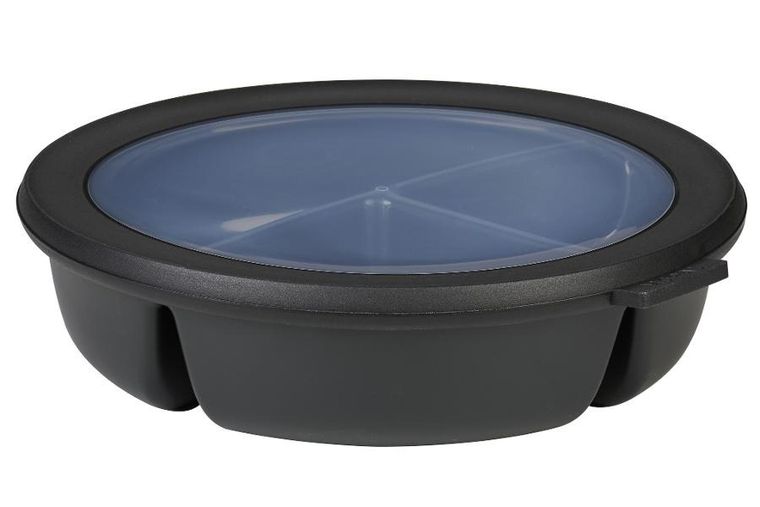 Mepal, Cirqula Bento, miska, Nordic Black, 250+250+500 ml