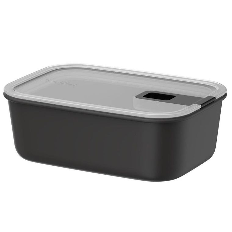 Mepal, EasyClip 2.0, pojemnik na żywność, Nordic Black, 1000 ml