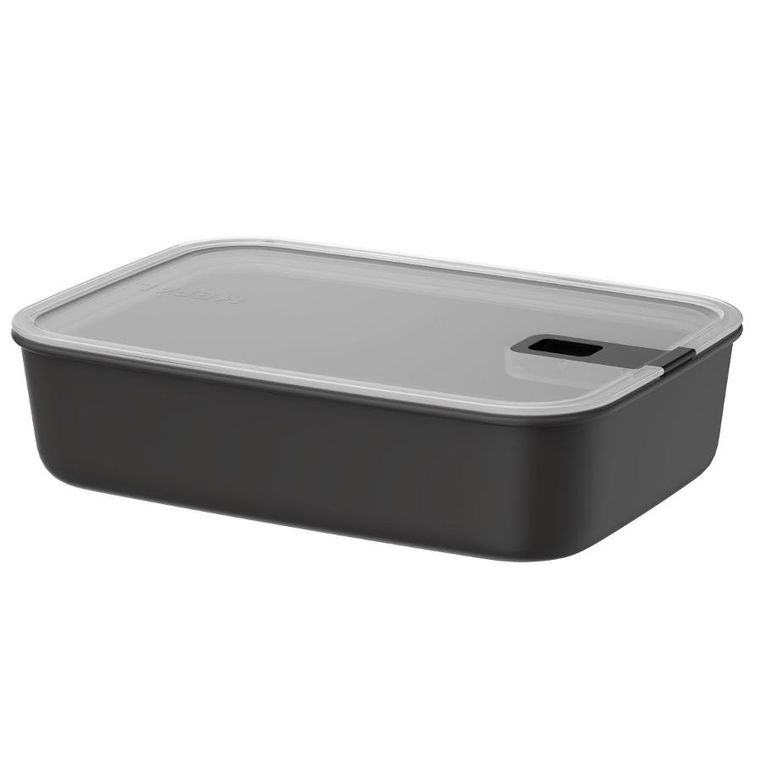Mepal, EasyClip 2.0, pojemnik na żywność, Nordic Black, 2250 ml