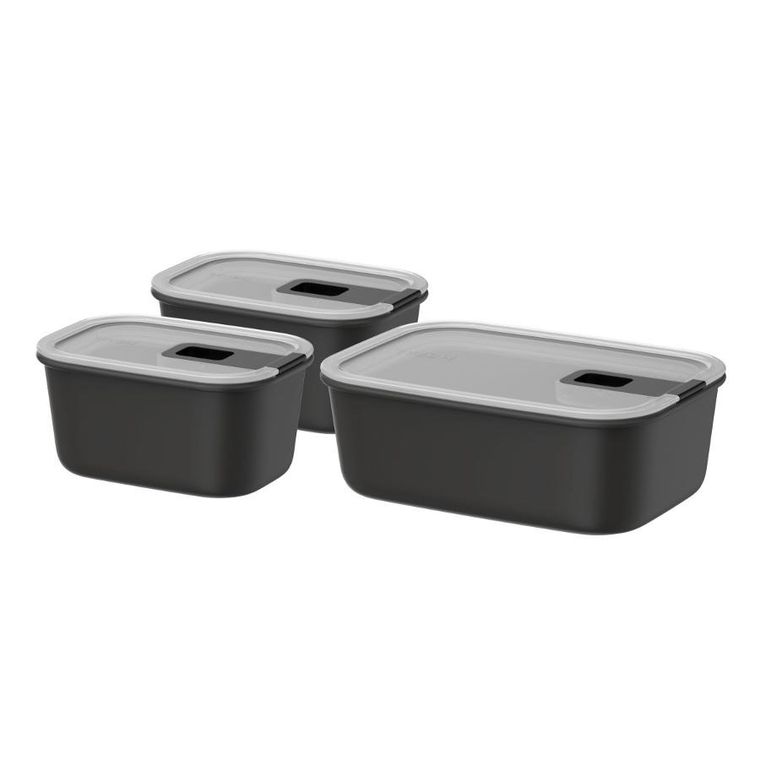 Mepal, EasyClip 2.0, zestaw trzech pojemników, 2-450 ml, 1000 ml