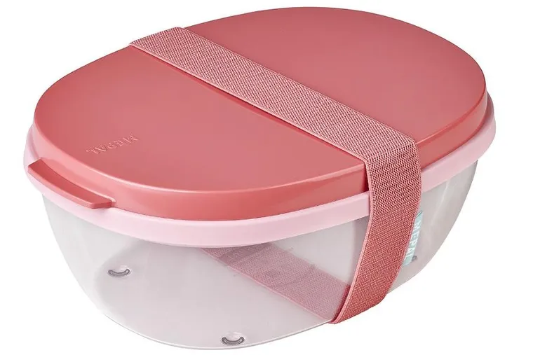 Mepal, Ellipse, pojemnik na sałatkę, Vivid Mauve