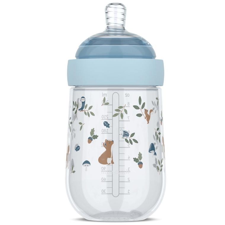 Mepal, Mio, butelka ze smoczkiem, Forest Friends, 240 ml
