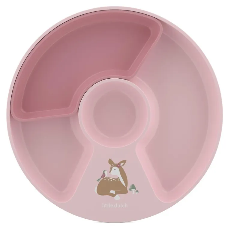 Mepal, Mio, Fairy Garden, talerzyk dziecięcy, dzielony