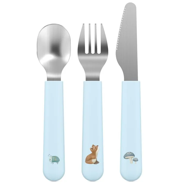 Mepal, Mio, Forest Friends, sztućce dziecięce, 3 elementy