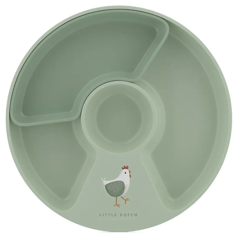 Mepal, Mio, Little Farm, talerzyk dziecięcy, dzielony