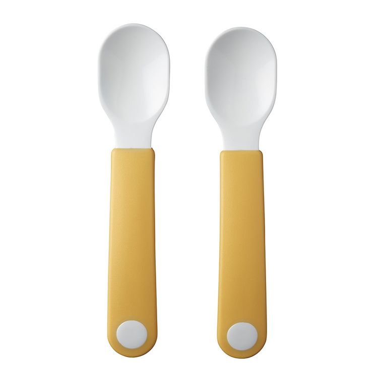 Mepal, Mio, łyżki dziecięce, Yellow, 2 szt.
