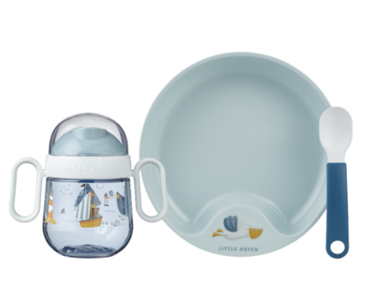 Mepal, Mio, Sailors Bay, zestaw obiadowy dziecięcy, 3 szt.