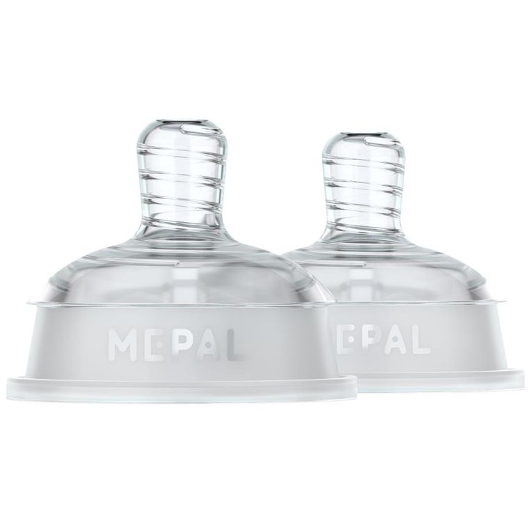 Mepal, Mio, smoczek do karmienia niemowląt z szybkim przepływem, 2 szt.