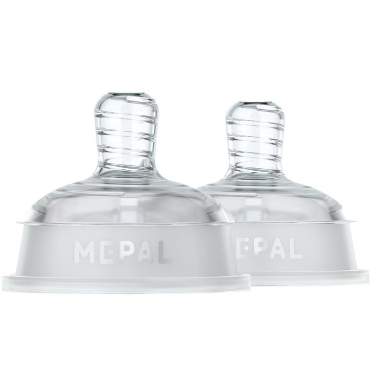 Mepal, Mio, smoczek do karmienia niemowląt ze średnim przepływem, 2 szt.