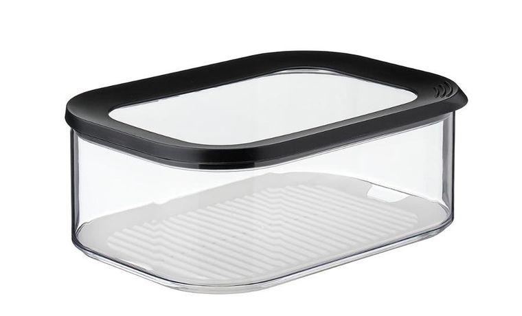 Mepal, Modula, pojemnik na ser, Black, 2000 ml