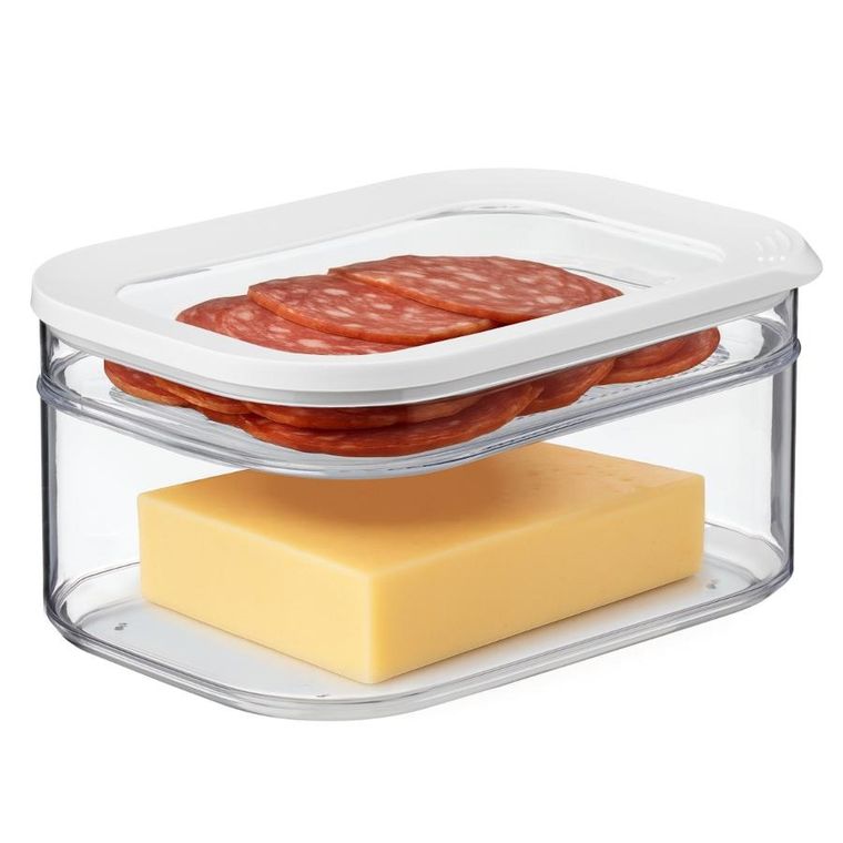 Mepal, Modula, pojemnik na żywność, white, 2000+550 ml