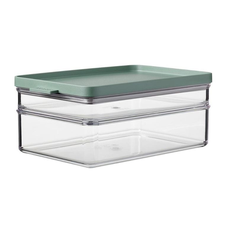 Mepal, Omnia, pojemnik na wędliny i sery, Nordic Sage, 1200 ml + 500 ml