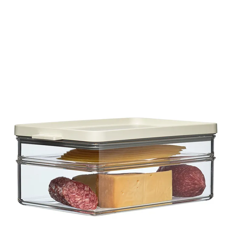Mepal, Omnia, pojemnik na wędliny i sery, White, 500+1200 ml