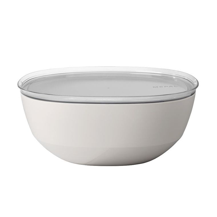 Mepal, Silueta, miska z pokrywką, nordic white, 5000 ml