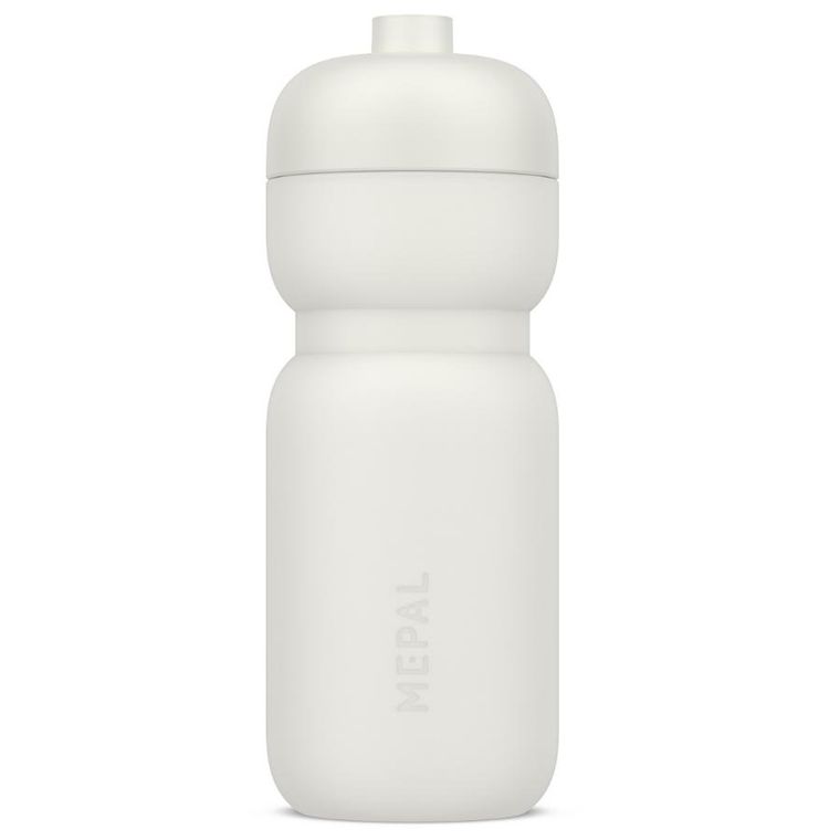 Mepal, Squeeze Active, bidon sportowy, Ceramic White, 600 ml