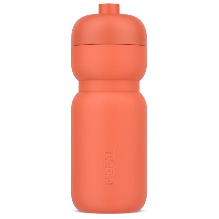 Mepal, Squeeze Active, bidon sportowy, Peach Orange, 600 ml