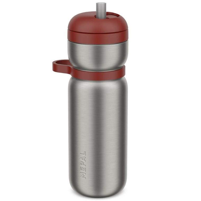 Mepal, Twist Active, butelka sportowa termiczna, Mountain Red, 600 ml