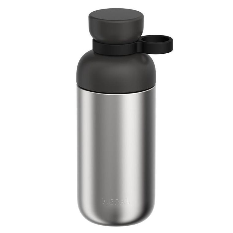 Mepal, Vita, butelka na wodę, stalowa, Nordic Black, 500 ml